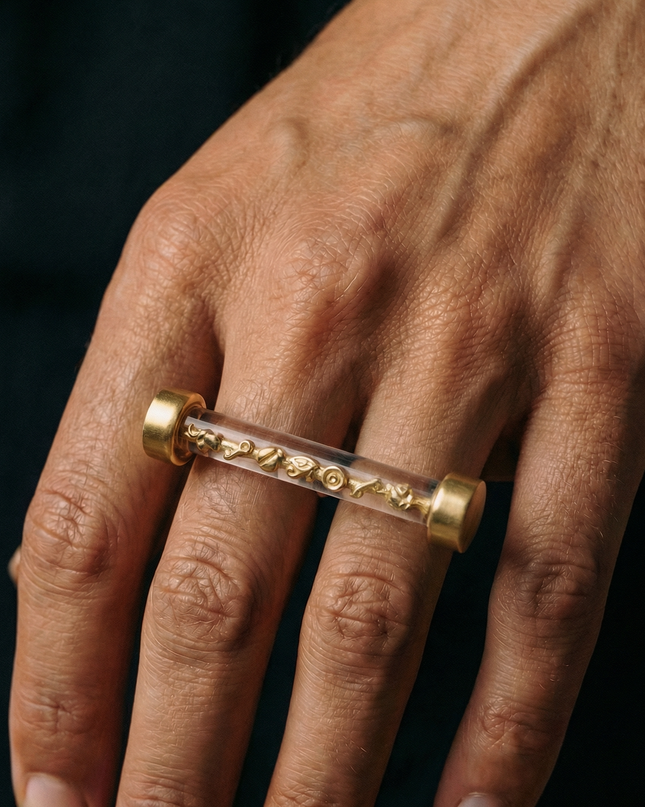 Bague double Passeport Chance